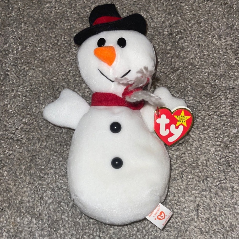 Ty Beanie Babies: Snowball the Snowman